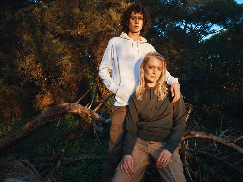 IQONIQ Jasper Hoodie aus recycelter Baumwolle
