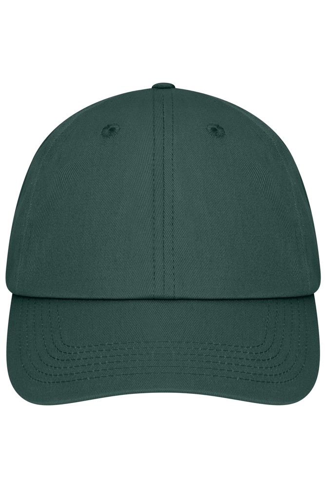 6 Panel Dad Cap Organic Cotton - Smoky-green (ca. Pantone P 123-8 U)