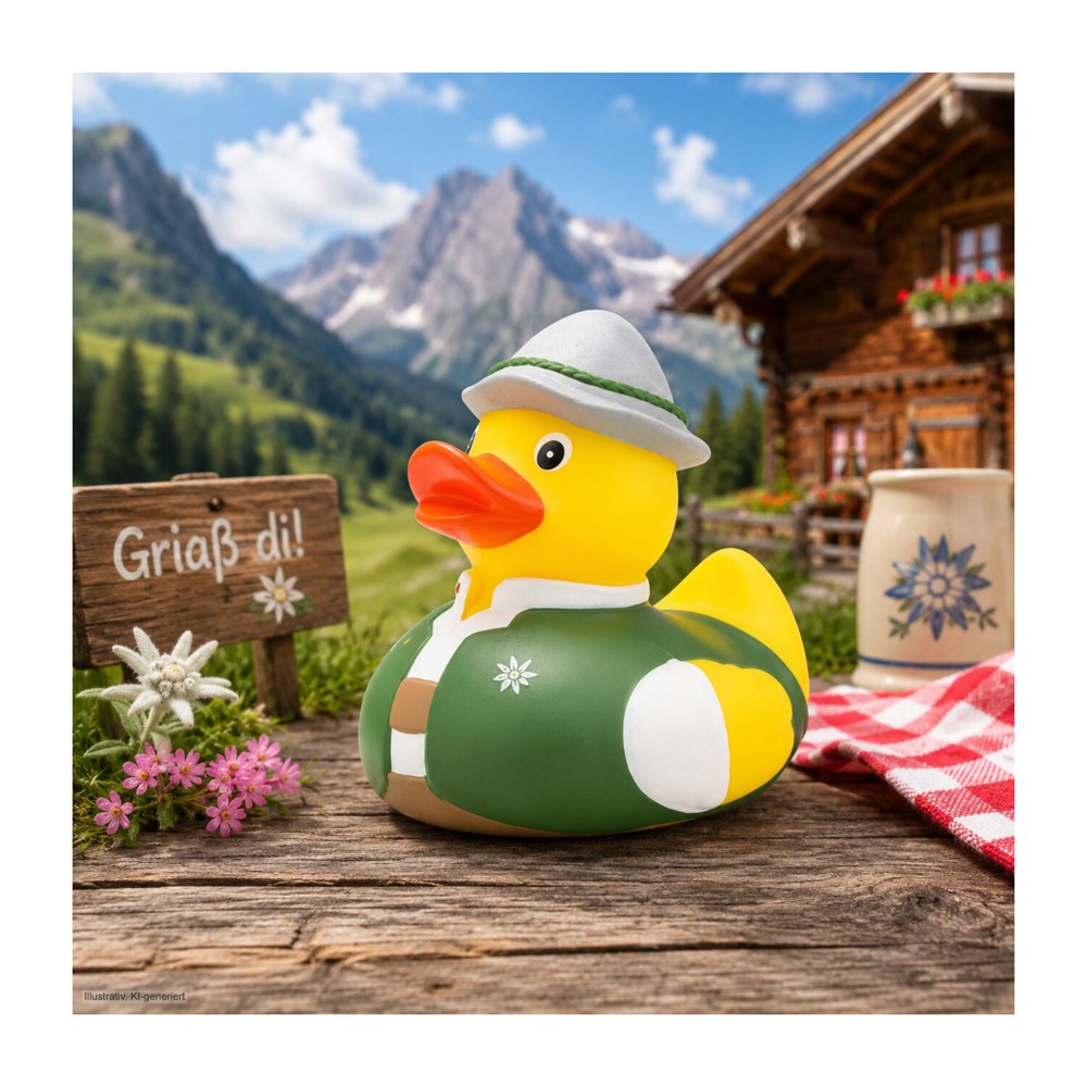 Werbeente Anton Alm