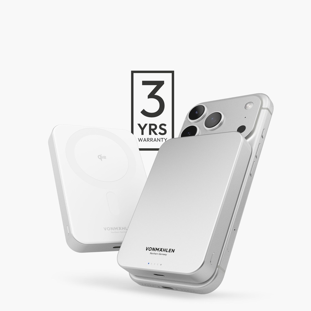 Evergreen Mag 10000 - Die magnetische Powerbank für längere Tage - Weiß