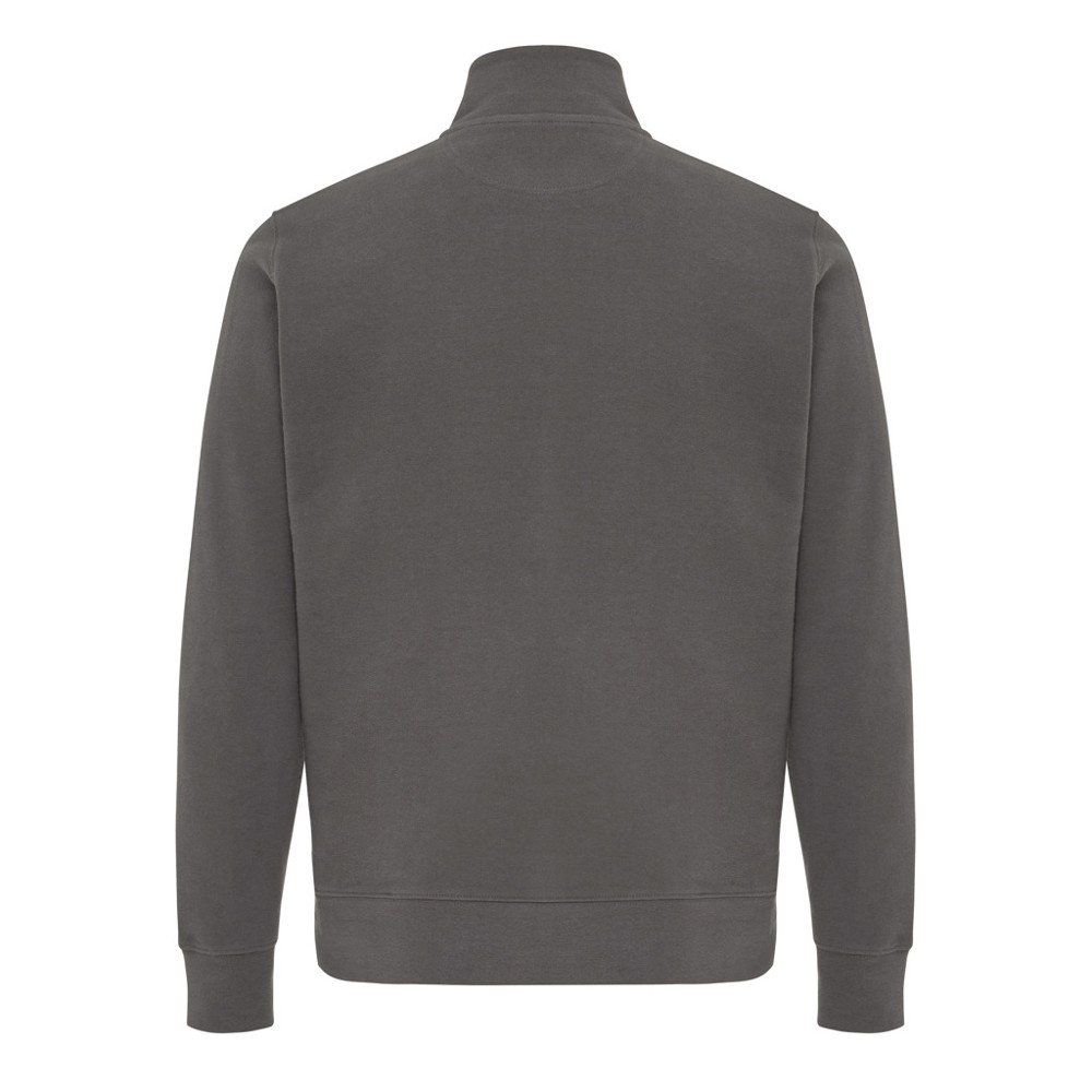 IQONIQ Elgon Quarter-Zip-Sweater aus rec. Baumwolle