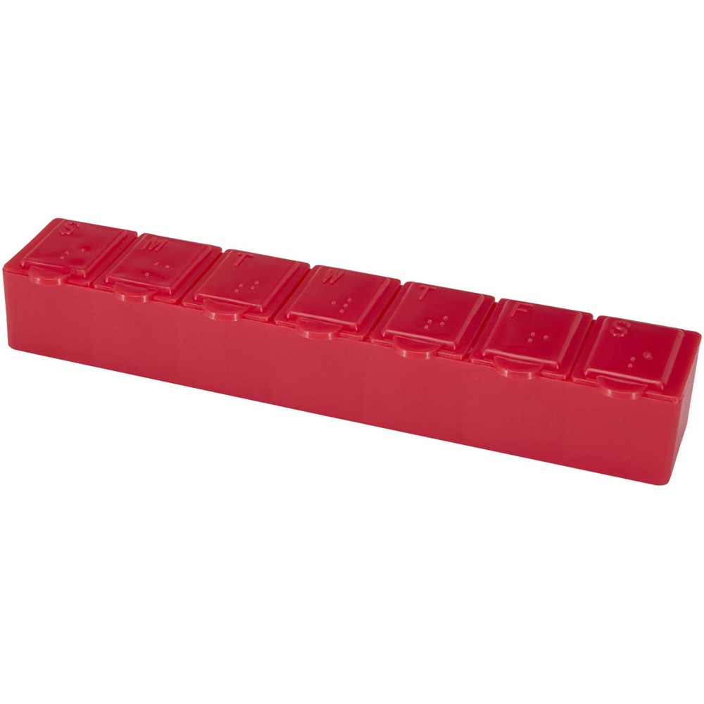 Dose 7 Tage Tabletten Box - Rot
