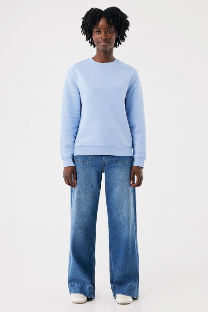IQONIQ Torla Rundhals-Pullover aus recycelter Baumwolle