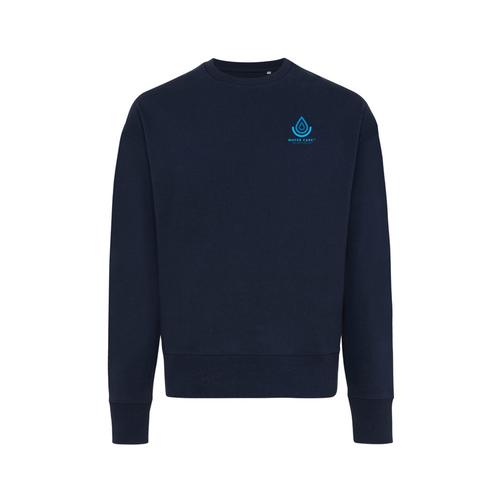 IQONIQ Kruger Relax-Rundhals-Sweater aus recycelt. Baumwolle