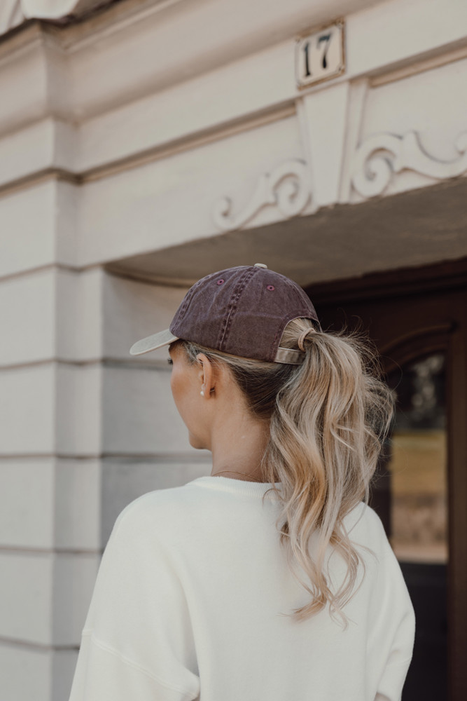 BEAU AWARE™ Two-Tone 6-Panel-Cap aus washed Cotton-Twill