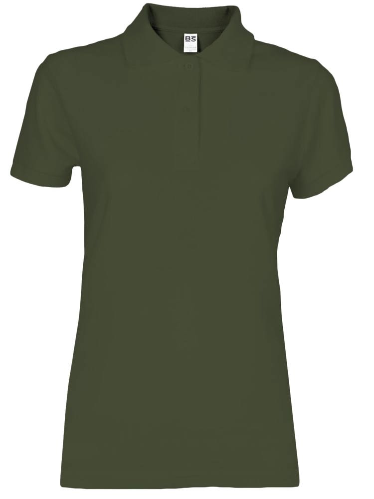 BS Evolution Damen Polo, 180 gr/m² - Olivgrün (PMS 418C)