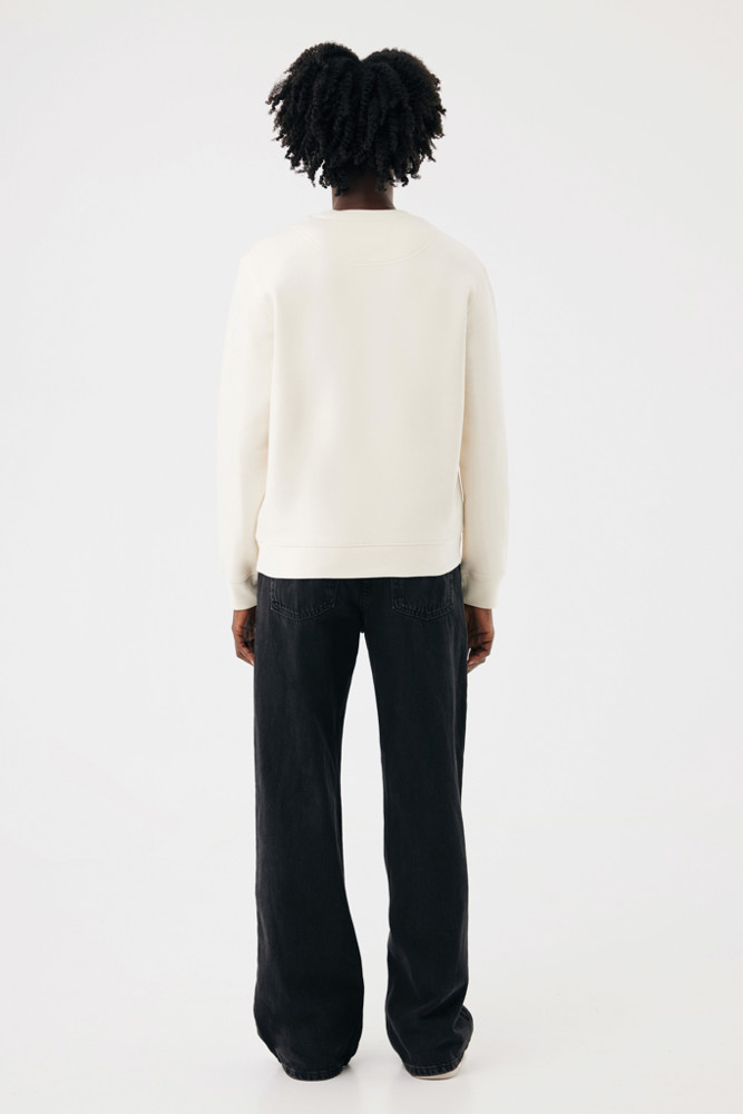 IQONIQ Torla Rundhals-Pullover aus recycelter Baumwolle