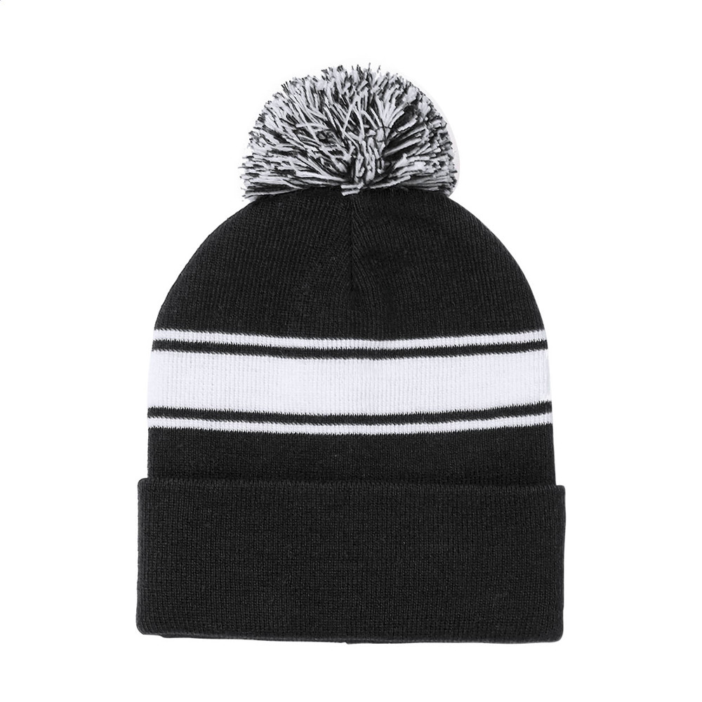 Frosty - Wintermütze - schwarz